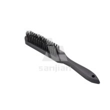 El cepillo de alambre de acero más nuevo del estilo con la manija plástica, cepillo de alambre del alambre de acero del cepillo (SJIE2032)